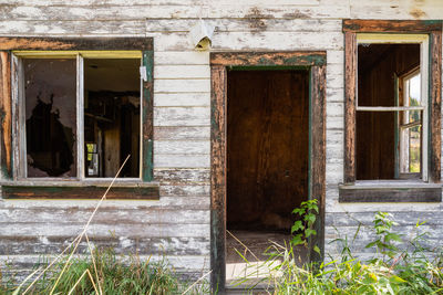 Exterior of old building