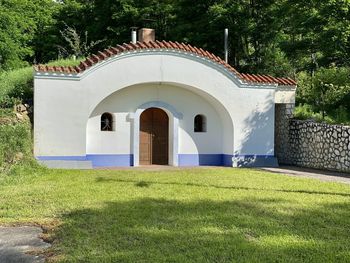 View of entrance of building