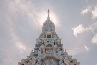 Low angle view of building against sky