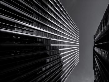 Low angle view of building against sky at night