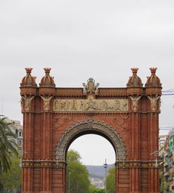 View of historical building against sky