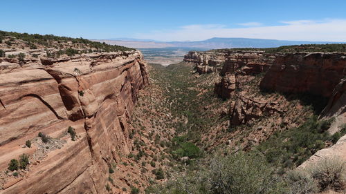 Panoramic view of landscape against sky