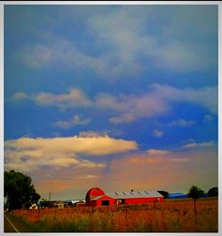 Scenic view of clouds in sky