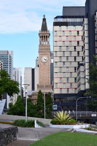 View of buildings in city