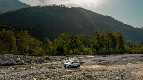 Scenic view of mountains