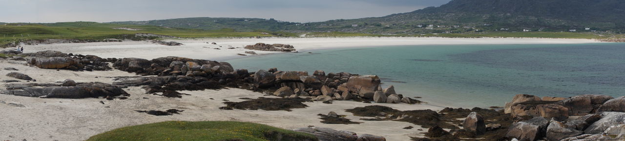 PANORAMIC VIEW OF BEACH