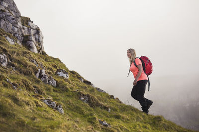 Female hiker