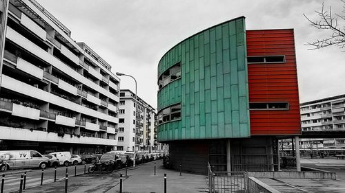 Buildings in city