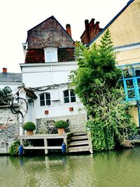 View of houses in the city