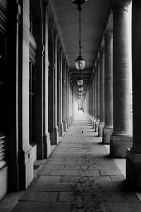 Corridor of building