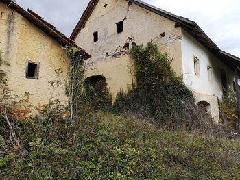 View of old building against sky