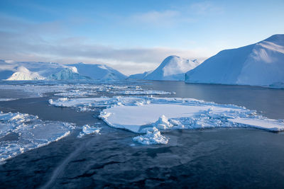 Ilulissat icefjord, greenland