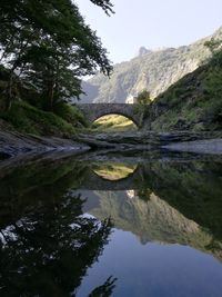 Bridge over river