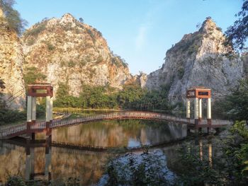 Bridge over river