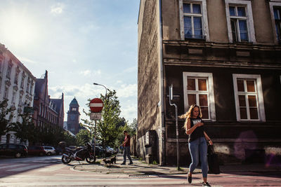 Buildings in city