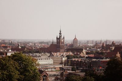 Buildings in city