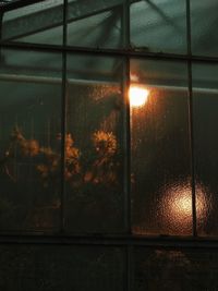 Low angle view of window