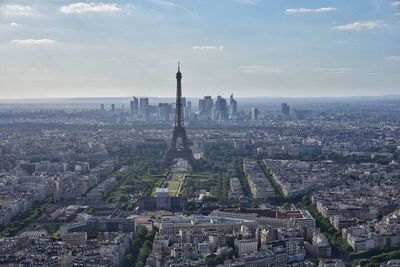 Aerial view of cityscape