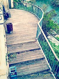 Stairs leading to staircase