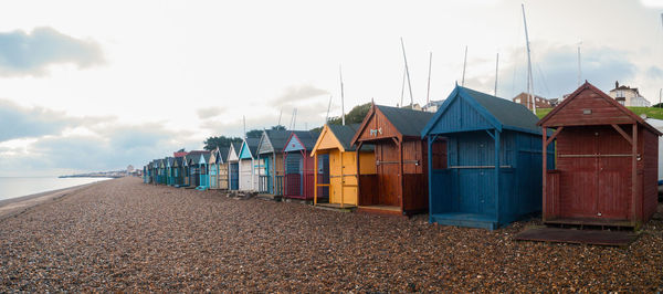 View of beach against sky