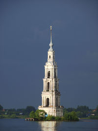 The flooded bell tower