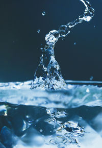 Close-up of splashing water