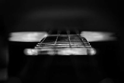 Close-up of guitar