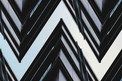Low angle view of modern building