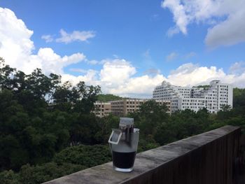 View of cityscape against sky