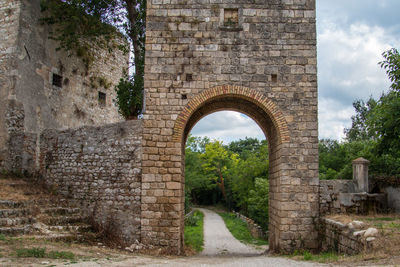 Old ruins against the sky