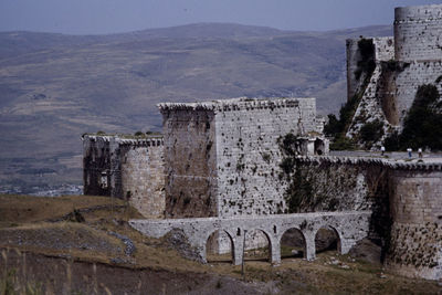 Old ruins of building