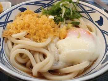 Close-up of food in plate