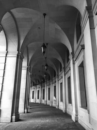 Corridor of building