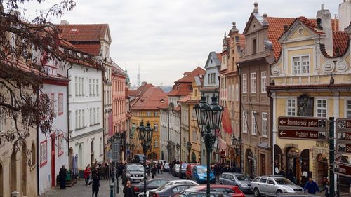 Buildings in city