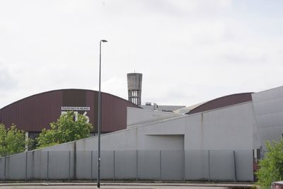 Exterior of modern building against sky