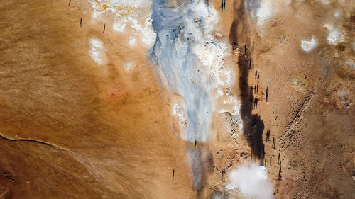 Full frame shot of weathered wall