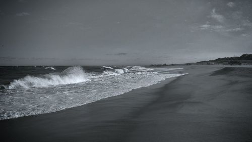 Scenic view of beach