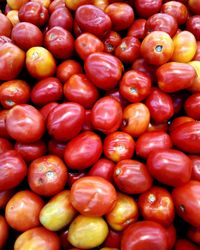 Full frame shot of fruits for sale at market stall