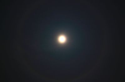 Scenic view of moon at night