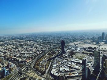 Aerial view of cityscape