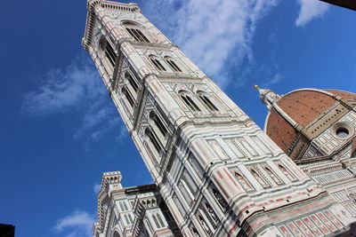 Low angle view of buildings against sky