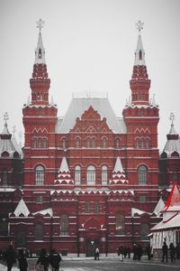 View of cathedral against sky in city