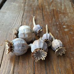 Opium on wooden table