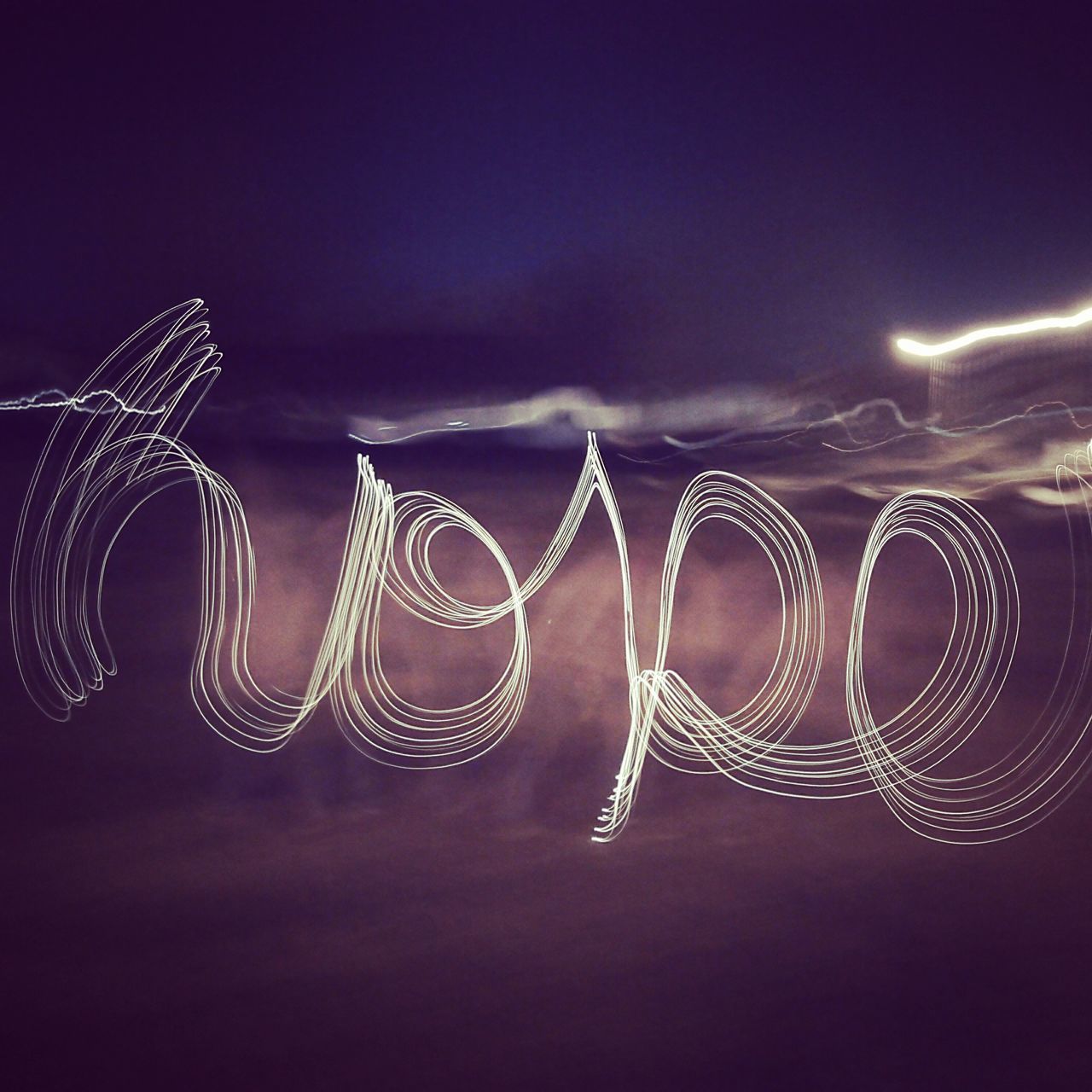 Words in lights
