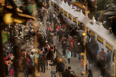 crowd