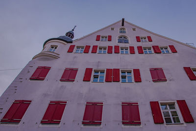 Low angle view of building against sky