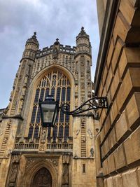 Low angle view of building against sky