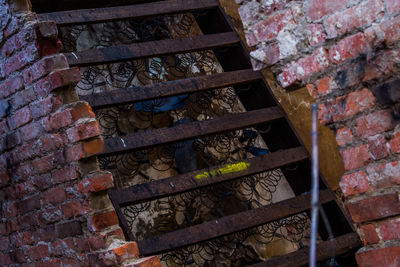 Close-up of brick wall