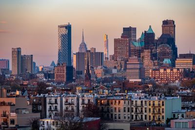 Cityscape against sky