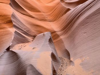 Rock formations in a desert